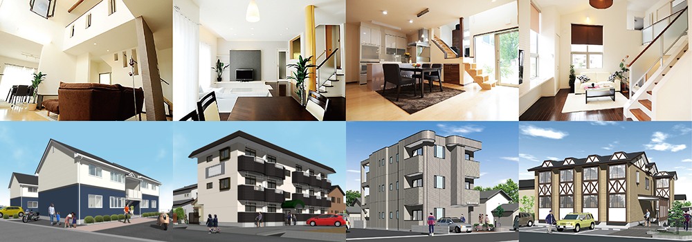 文珠地所の住宅・マンション施工例